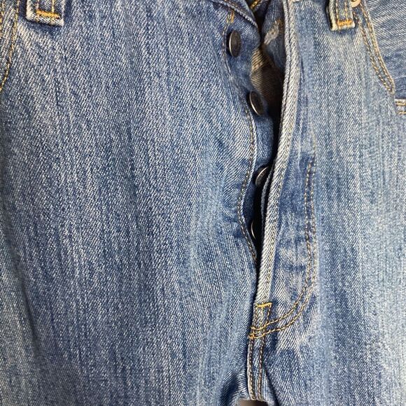 Levi’s 501 Jeans Men’s Size 36 Vintage Button Fly - Picture 4 of 6